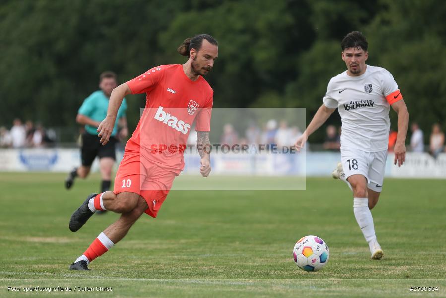sport, action, TuS 1893 Aschaffenburg-Leider, TUS, TSV Karlburg, TSV, Landesliga Nordwest, Karlburg, Fussball, Fundamentum Sportpark, BFV, 6. Spieltag, 15.08.2025 - Bild-ID: 2500304