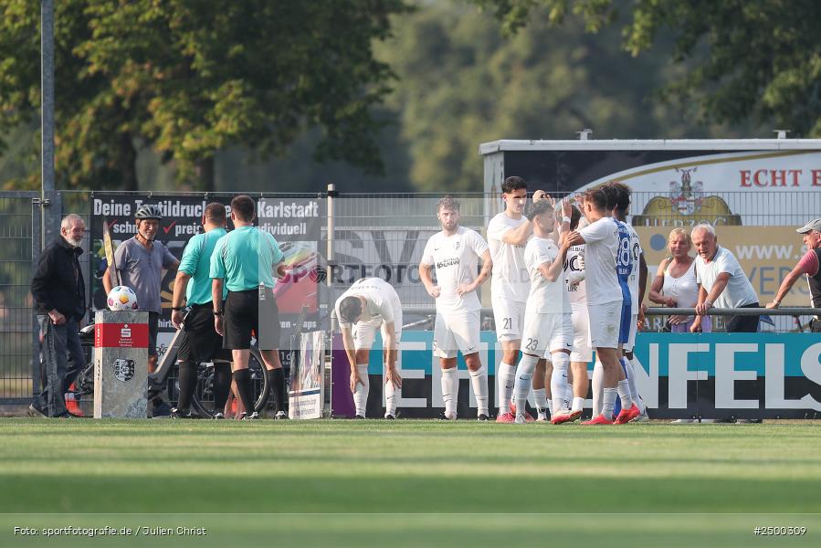 sport, action, TuS 1893 Aschaffenburg-Leider, TUS, TSV Karlburg, TSV, Landesliga Nordwest, Karlburg, Fussball, Fundamentum Sportpark, BFV, 6. Spieltag, 15.08.2025 - Bild-ID: 2500309