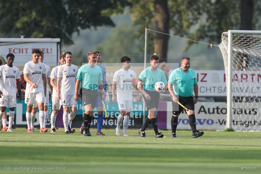 sport, action, TuS 1893 Aschaffenburg-Leider, TUS, TSV Karlburg, TSV, Landesliga Nordwest, Karlburg, Fussball, Fundamentum Sportpark, BFV, 6. Spieltag, 15.08.2025 - Bild-ID: 2500311