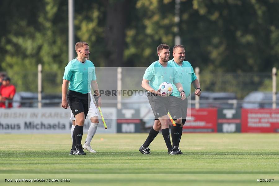 sport, action, TuS 1893 Aschaffenburg-Leider, TUS, TSV Karlburg, TSV, Landesliga Nordwest, Karlburg, Fussball, Fundamentum Sportpark, BFV, 6. Spieltag, 15.08.2025 - Bild-ID: 2500317