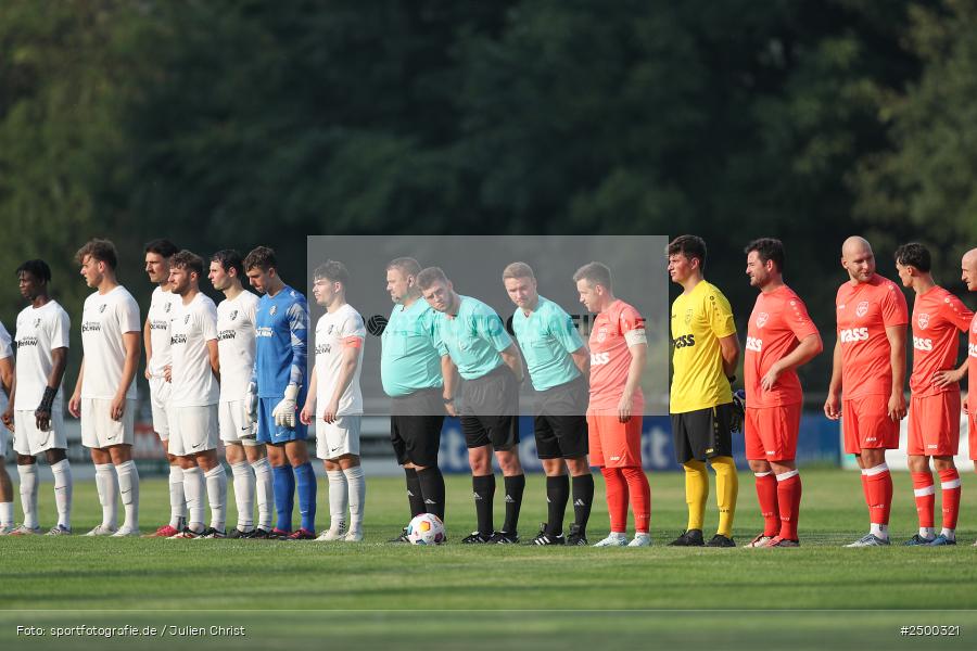 sport, action, TuS 1893 Aschaffenburg-Leider, TUS, TSV Karlburg, TSV, Landesliga Nordwest, Karlburg, Fussball, Fundamentum Sportpark, BFV, 6. Spieltag, 15.08.2025 - Bild-ID: 2500321
