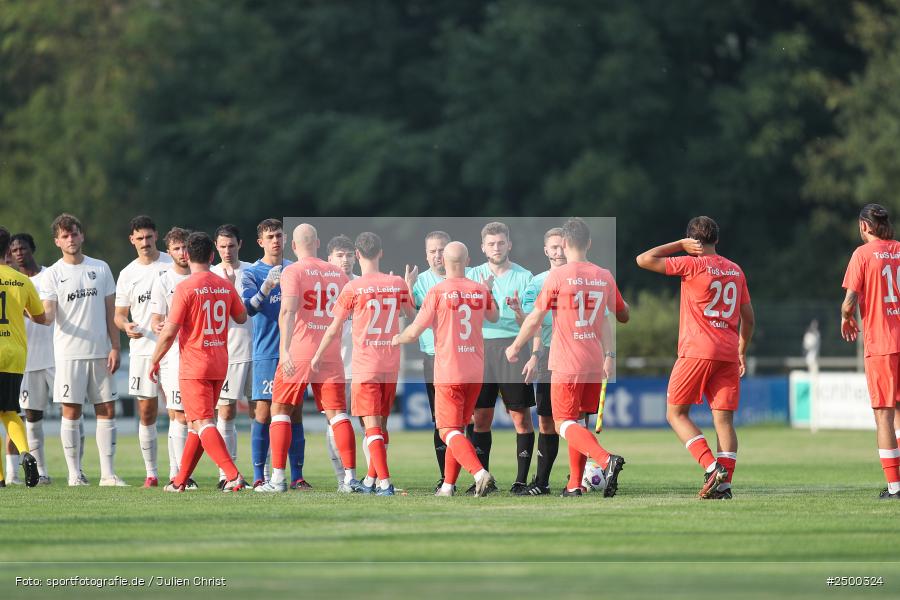 sport, action, TuS 1893 Aschaffenburg-Leider, TUS, TSV Karlburg, TSV, Landesliga Nordwest, Karlburg, Fussball, Fundamentum Sportpark, BFV, 6. Spieltag, 15.08.2025 - Bild-ID: 2500324