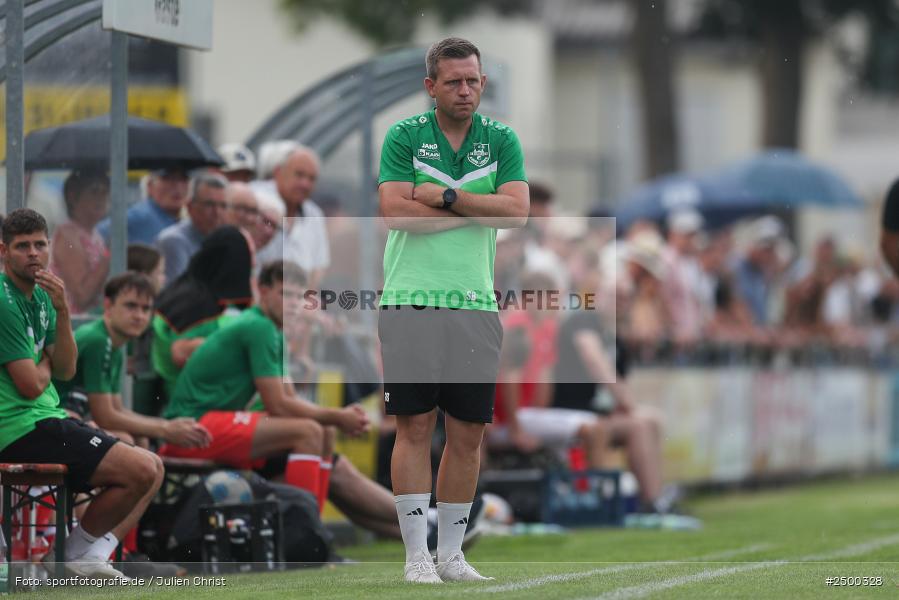 sport, action, TuS 1893 Aschaffenburg-Leider, TUS, TSV Karlburg, TSV, Landesliga Nordwest, Karlburg, Fussball, Fundamentum Sportpark, BFV, 6. Spieltag, 15.08.2025 - Bild-ID: 2500328