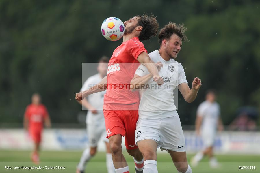 sport, action, TuS 1893 Aschaffenburg-Leider, TUS, TSV Karlburg, TSV, Landesliga Nordwest, Karlburg, Fussball, Fundamentum Sportpark, BFV, 6. Spieltag, 15.08.2025 - Bild-ID: 2500333