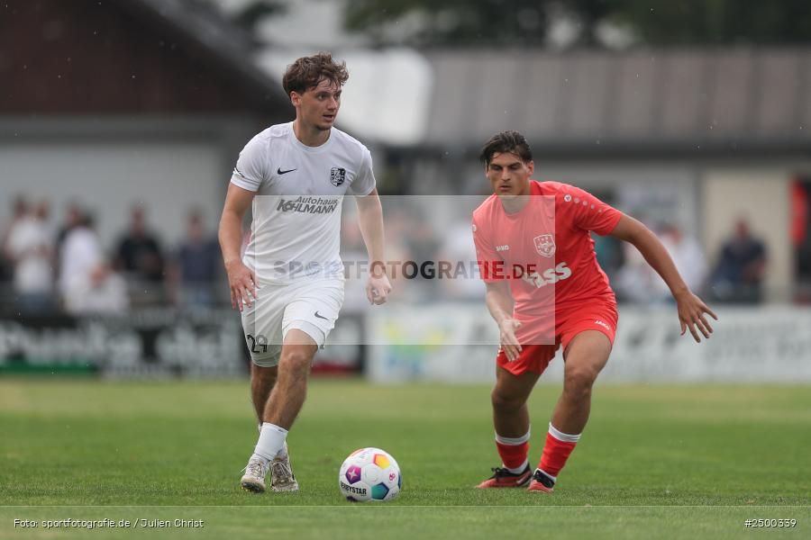 sport, action, TuS 1893 Aschaffenburg-Leider, TUS, TSV Karlburg, TSV, Landesliga Nordwest, Karlburg, Fussball, Fundamentum Sportpark, BFV, 6. Spieltag, 15.08.2025 - Bild-ID: 2500339