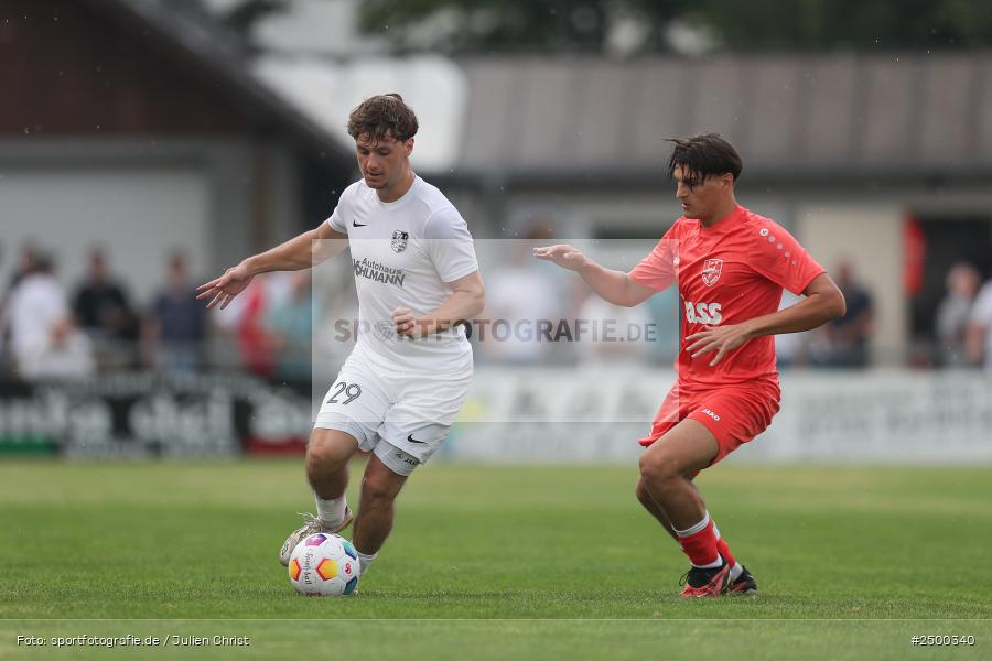sport, action, TuS 1893 Aschaffenburg-Leider, TUS, TSV Karlburg, TSV, Landesliga Nordwest, Karlburg, Fussball, Fundamentum Sportpark, BFV, 6. Spieltag, 15.08.2025 - Bild-ID: 2500340