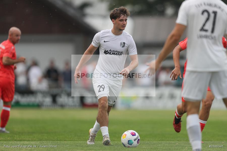 sport, action, TuS 1893 Aschaffenburg-Leider, TUS, TSV Karlburg, TSV, Landesliga Nordwest, Karlburg, Fussball, Fundamentum Sportpark, BFV, 6. Spieltag, 15.08.2025 - Bild-ID: 2500341