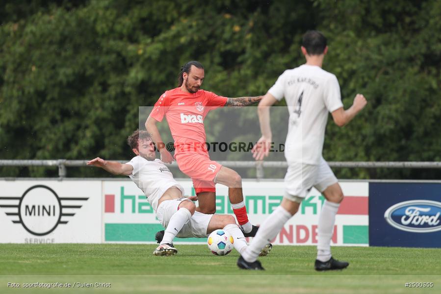 sport, action, TuS 1893 Aschaffenburg-Leider, TUS, TSV Karlburg, TSV, Landesliga Nordwest, Karlburg, Fussball, Fundamentum Sportpark, BFV, 6. Spieltag, 15.08.2025 - Bild-ID: 2500355