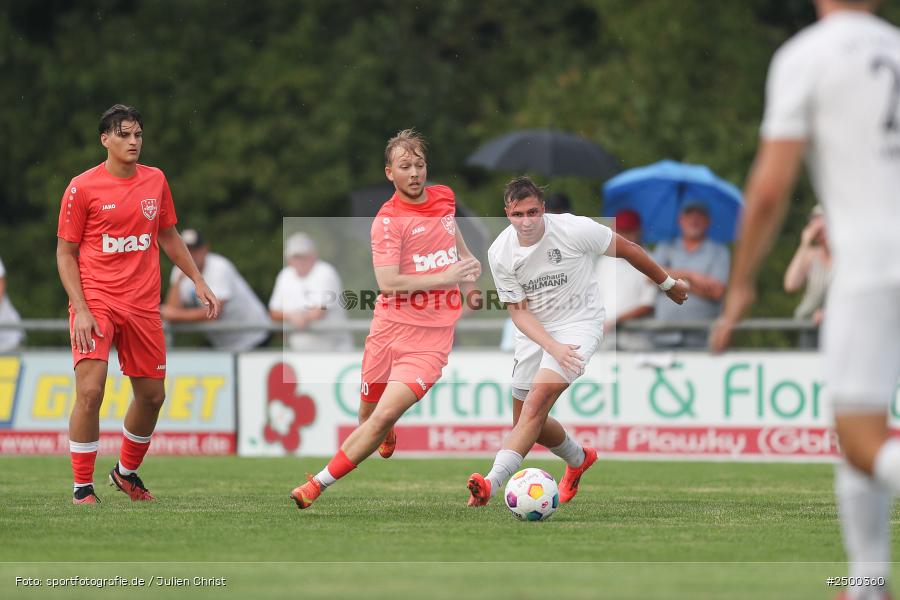 sport, action, TuS 1893 Aschaffenburg-Leider, TUS, TSV Karlburg, TSV, Landesliga Nordwest, Karlburg, Fussball, Fundamentum Sportpark, BFV, 6. Spieltag, 15.08.2025 - Bild-ID: 2500360
