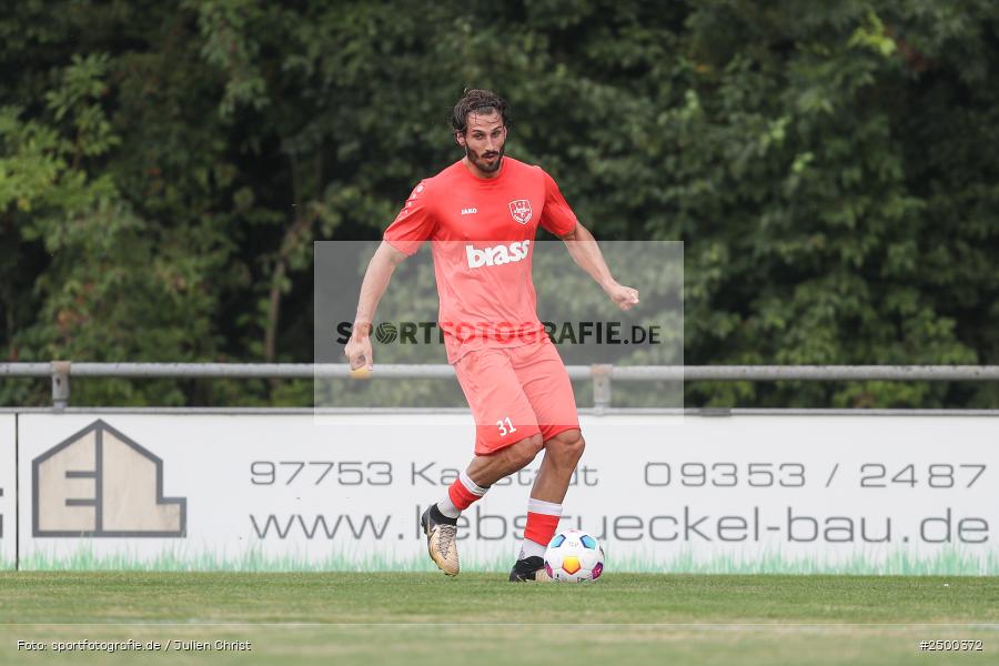 sport, action, TuS 1893 Aschaffenburg-Leider, TUS, TSV Karlburg, TSV, Landesliga Nordwest, Karlburg, Fussball, Fundamentum Sportpark, BFV, 6. Spieltag, 15.08.2025 - Bild-ID: 2500372