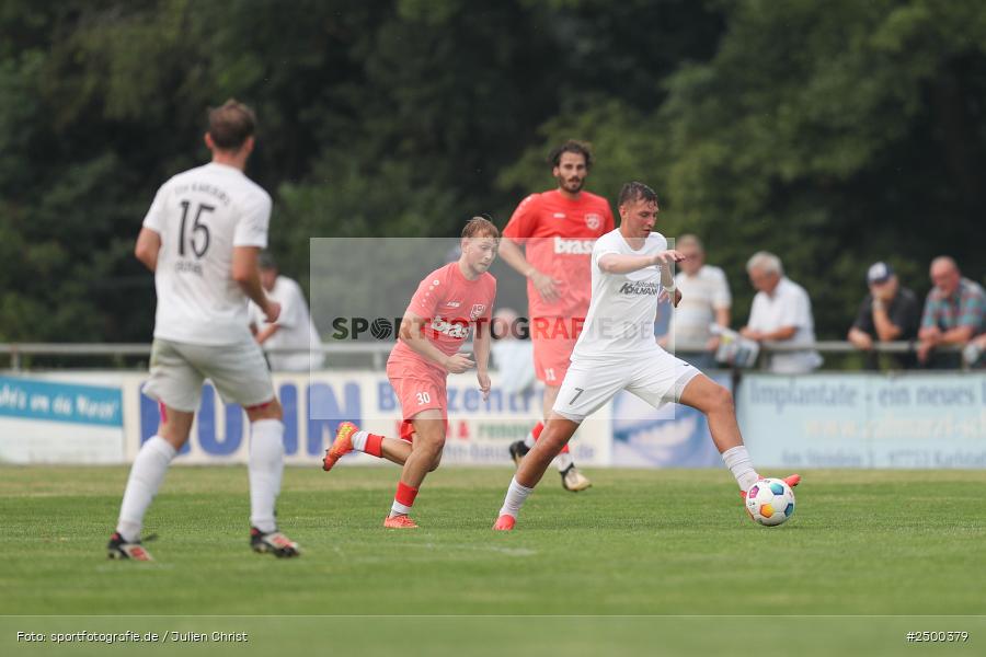 sport, action, TuS 1893 Aschaffenburg-Leider, TUS, TSV Karlburg, TSV, Landesliga Nordwest, Karlburg, Fussball, Fundamentum Sportpark, BFV, 6. Spieltag, 15.08.2025 - Bild-ID: 2500379