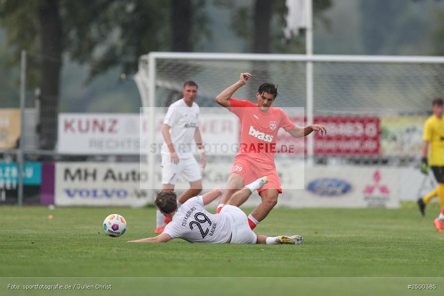 sport, action, TuS 1893 Aschaffenburg-Leider, TUS, TSV Karlburg, TSV, Landesliga Nordwest, Karlburg, Fussball, Fundamentum Sportpark, BFV, 6. Spieltag, 15.08.2025 - Bild-ID: 2500385