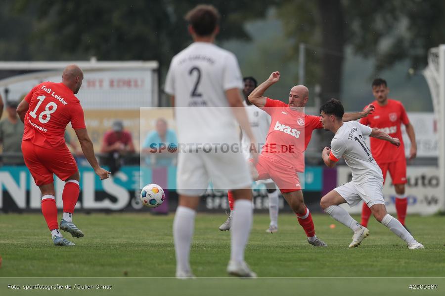 sport, action, TuS 1893 Aschaffenburg-Leider, TUS, TSV Karlburg, TSV, Landesliga Nordwest, Karlburg, Fussball, Fundamentum Sportpark, BFV, 6. Spieltag, 15.08.2025 - Bild-ID: 2500387