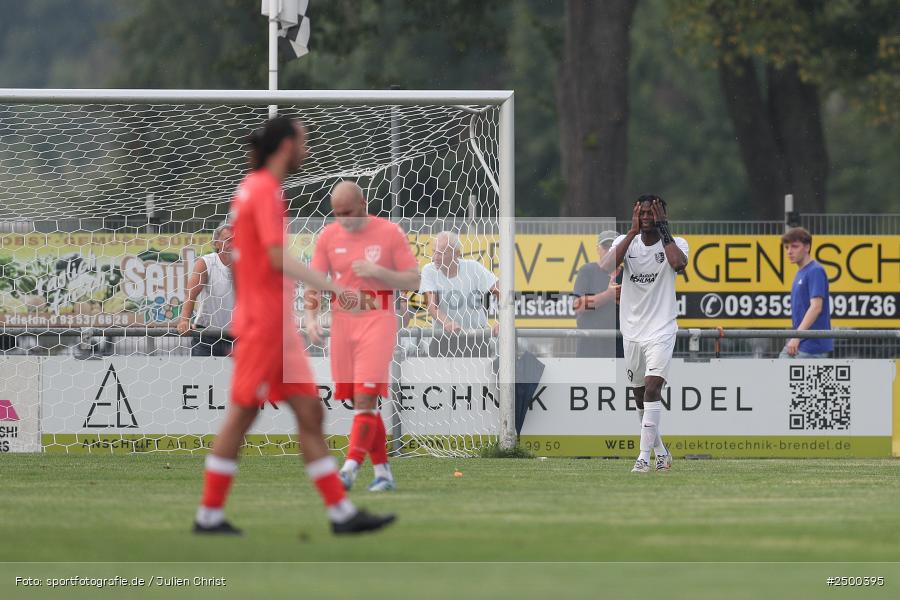 sport, action, TuS 1893 Aschaffenburg-Leider, TUS, TSV Karlburg, TSV, Landesliga Nordwest, Karlburg, Fussball, Fundamentum Sportpark, BFV, 6. Spieltag, 15.08.2025 - Bild-ID: 2500395