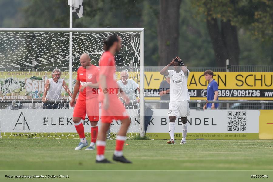 sport, action, TuS 1893 Aschaffenburg-Leider, TUS, TSV Karlburg, TSV, Landesliga Nordwest, Karlburg, Fussball, Fundamentum Sportpark, BFV, 6. Spieltag, 15.08.2025 - Bild-ID: 2500396