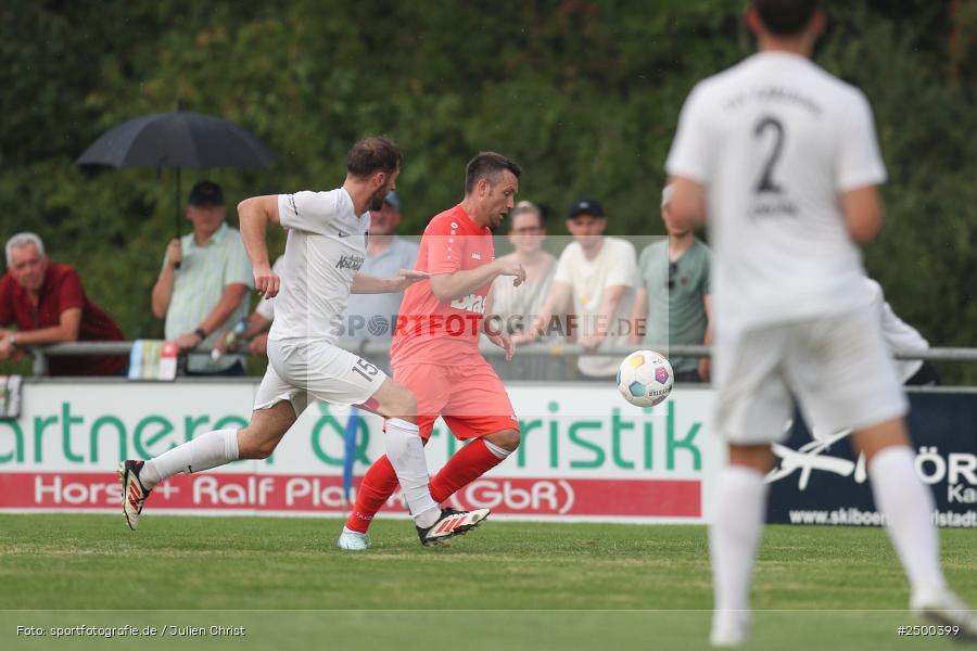 sport, action, TuS 1893 Aschaffenburg-Leider, TUS, TSV Karlburg, TSV, Landesliga Nordwest, Karlburg, Fussball, Fundamentum Sportpark, BFV, 6. Spieltag, 15.08.2025 - Bild-ID: 2500399