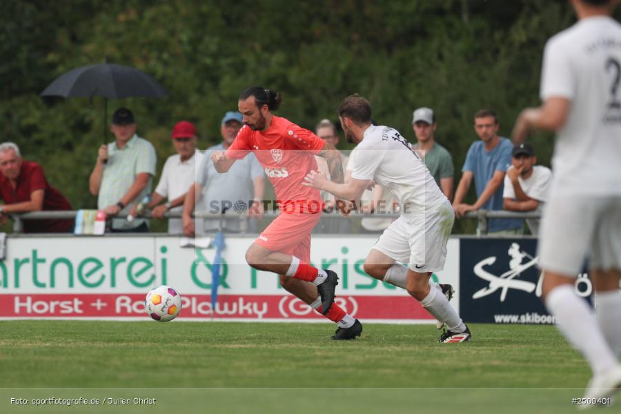 sport, action, TuS 1893 Aschaffenburg-Leider, TUS, TSV Karlburg, TSV, Landesliga Nordwest, Karlburg, Fussball, Fundamentum Sportpark, BFV, 6. Spieltag, 15.08.2025 - Bild-ID: 2500401