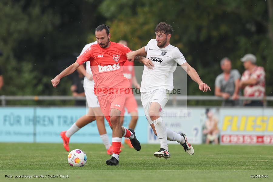 sport, action, TuS 1893 Aschaffenburg-Leider, TUS, TSV Karlburg, TSV, Landesliga Nordwest, Karlburg, Fussball, Fundamentum Sportpark, BFV, 6. Spieltag, 15.08.2025 - Bild-ID: 2500404