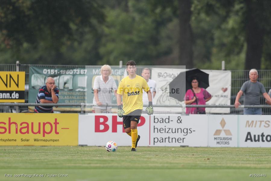 sport, action, TuS 1893 Aschaffenburg-Leider, TUS, TSV Karlburg, TSV, Landesliga Nordwest, Karlburg, Fussball, Fundamentum Sportpark, BFV, 6. Spieltag, 15.08.2025 - Bild-ID: 2500412