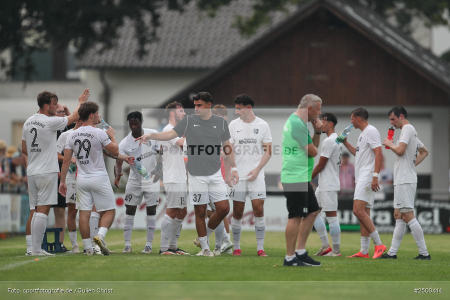 sport, action, TuS 1893 Aschaffenburg-Leider, TUS, TSV Karlburg, TSV, Landesliga Nordwest, Karlburg, Fussball, Fundamentum Sportpark, BFV, 6. Spieltag, 15.08.2025 - Bild-ID: 2500414