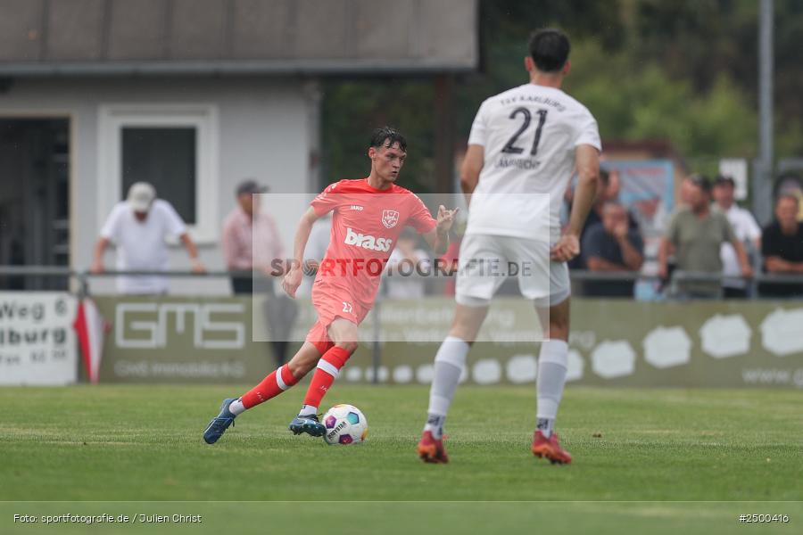 sport, action, TuS 1893 Aschaffenburg-Leider, TUS, TSV Karlburg, TSV, Landesliga Nordwest, Karlburg, Fussball, Fundamentum Sportpark, BFV, 6. Spieltag, 15.08.2025 - Bild-ID: 2500416