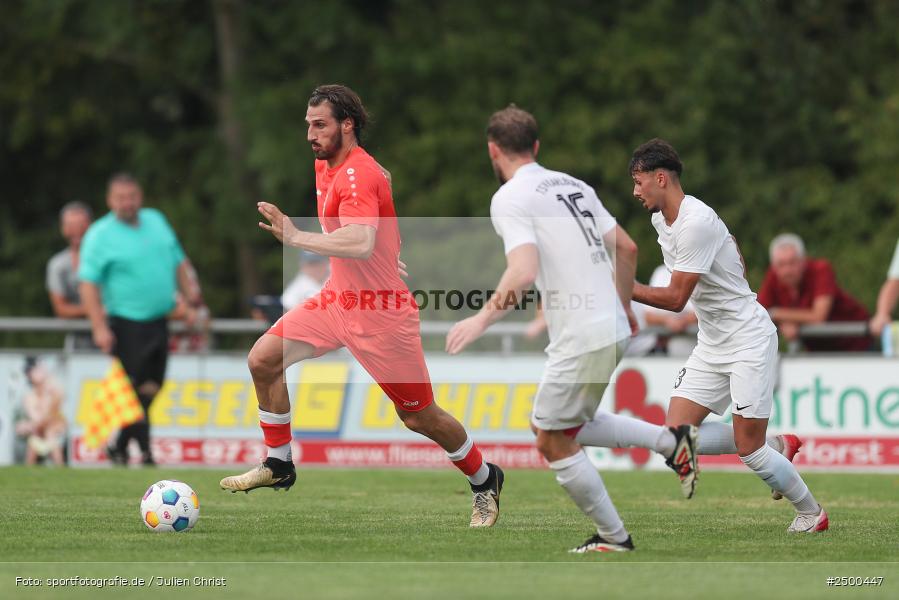 sport, action, TuS 1893 Aschaffenburg-Leider, TUS, TSV Karlburg, TSV, Landesliga Nordwest, Karlburg, Fussball, Fundamentum Sportpark, BFV, 6. Spieltag, 15.08.2025 - Bild-ID: 2500447