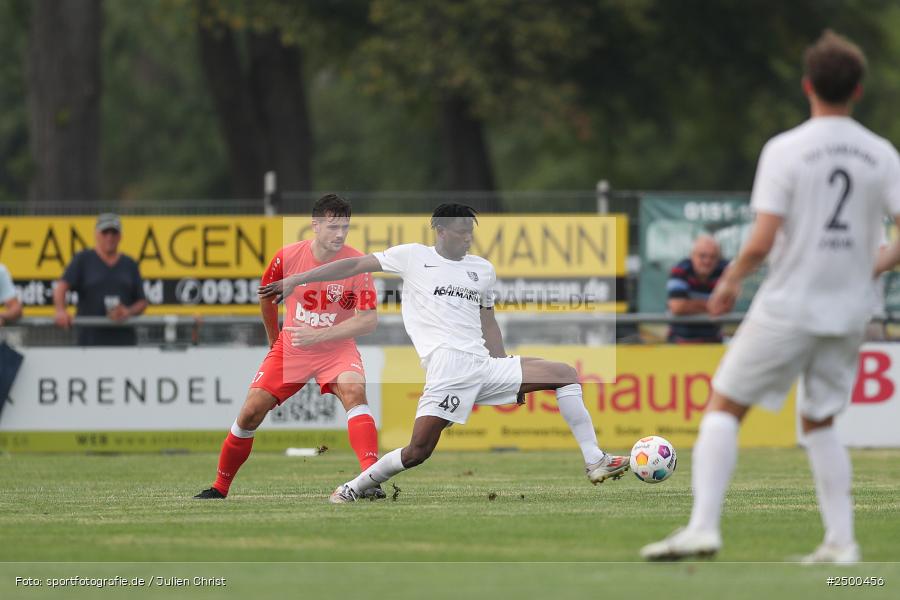 sport, action, TuS 1893 Aschaffenburg-Leider, TUS, TSV Karlburg, TSV, Landesliga Nordwest, Karlburg, Fussball, Fundamentum Sportpark, BFV, 6. Spieltag, 15.08.2025 - Bild-ID: 2500456