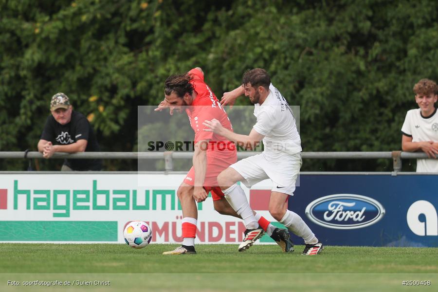 sport, action, TuS 1893 Aschaffenburg-Leider, TUS, TSV Karlburg, TSV, Landesliga Nordwest, Karlburg, Fussball, Fundamentum Sportpark, BFV, 6. Spieltag, 15.08.2025 - Bild-ID: 2500458