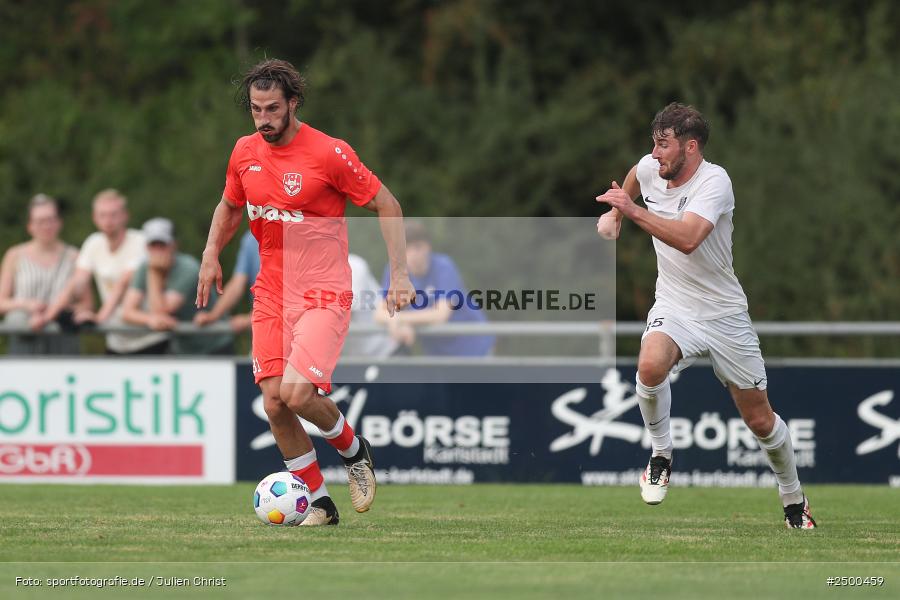 sport, action, TuS 1893 Aschaffenburg-Leider, TUS, TSV Karlburg, TSV, Landesliga Nordwest, Karlburg, Fussball, Fundamentum Sportpark, BFV, 6. Spieltag, 15.08.2025 - Bild-ID: 2500459