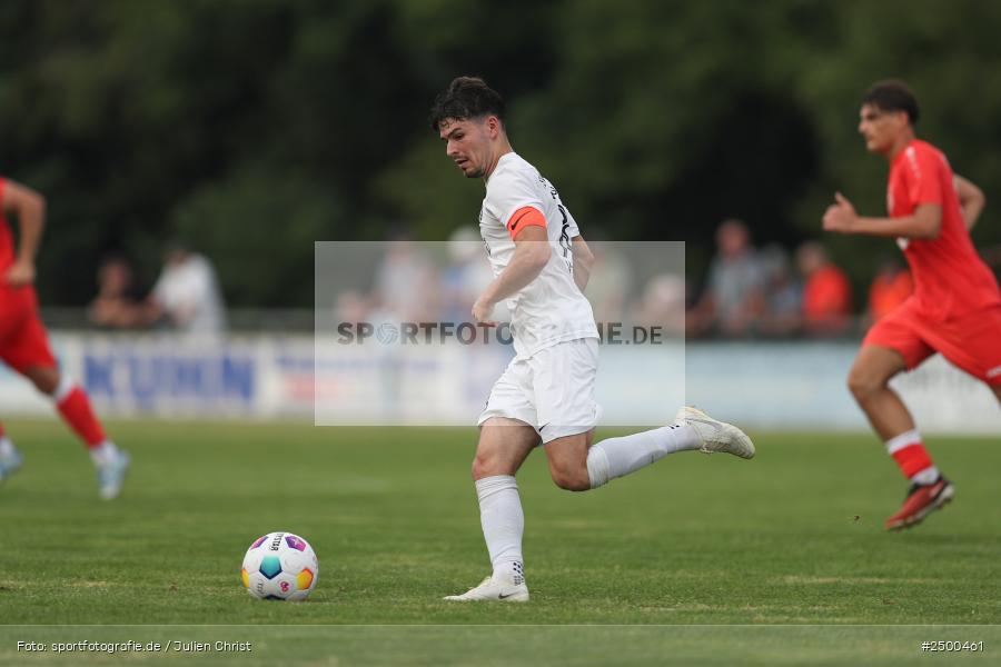 sport, action, TuS 1893 Aschaffenburg-Leider, TUS, TSV Karlburg, TSV, Landesliga Nordwest, Karlburg, Fussball, Fundamentum Sportpark, BFV, 6. Spieltag, 15.08.2025 - Bild-ID: 2500461