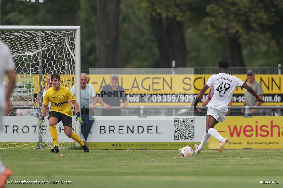 sport, action, TuS 1893 Aschaffenburg-Leider, TUS, TSV Karlburg, TSV, Landesliga Nordwest, Karlburg, Fussball, Fundamentum Sportpark, BFV, 6. Spieltag, 15.08.2025 - Bild-ID: 2500472