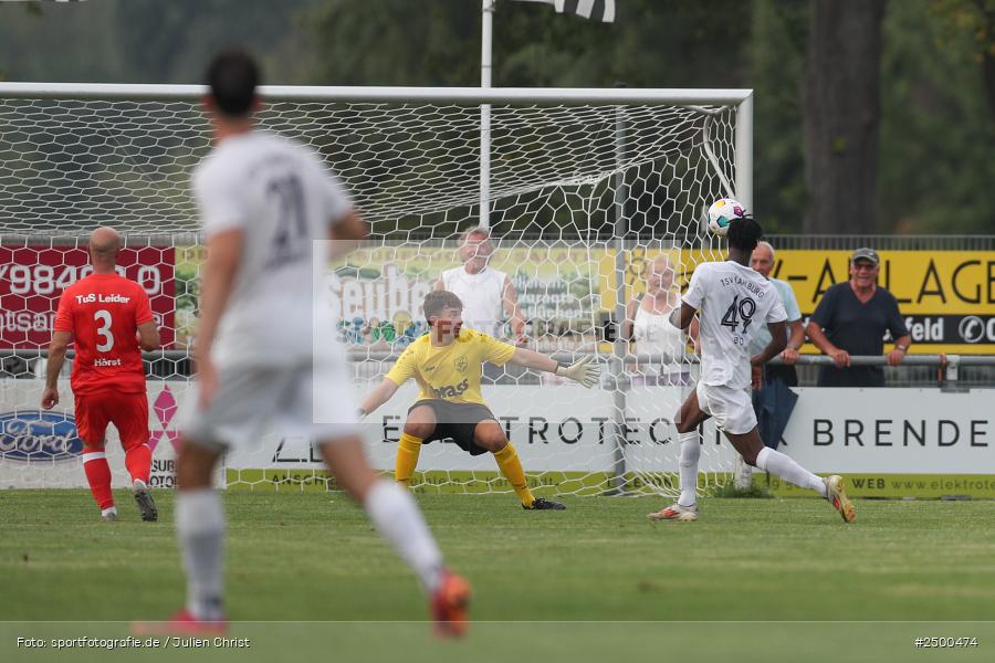 sport, action, TuS 1893 Aschaffenburg-Leider, TUS, TSV Karlburg, TSV, Landesliga Nordwest, Karlburg, Fussball, Fundamentum Sportpark, BFV, 6. Spieltag, 15.08.2025 - Bild-ID: 2500474