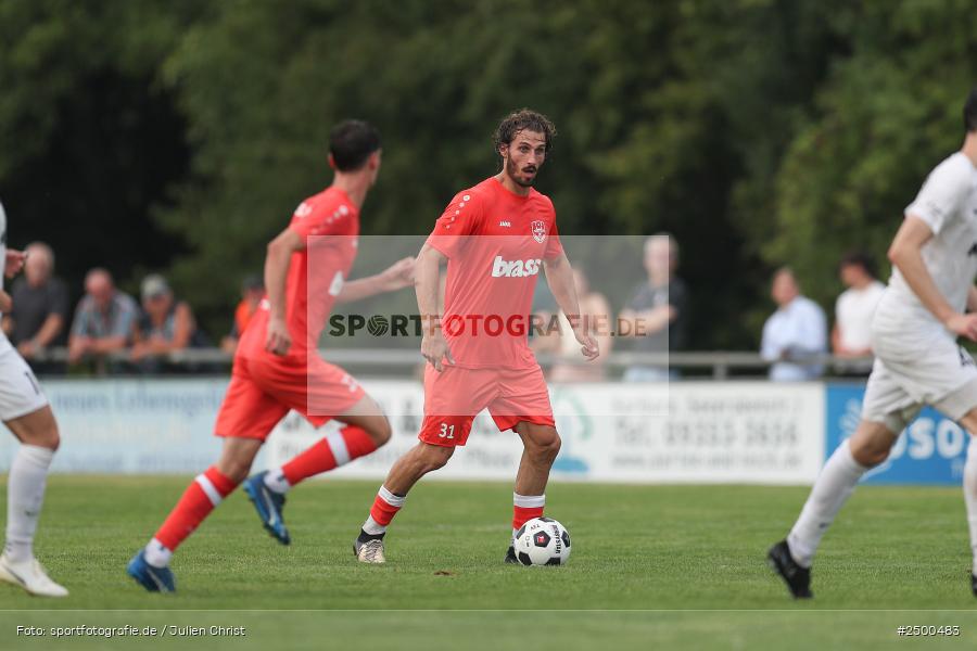 sport, action, TuS 1893 Aschaffenburg-Leider, TUS, TSV Karlburg, TSV, Landesliga Nordwest, Karlburg, Fussball, Fundamentum Sportpark, BFV, 6. Spieltag, 15.08.2025 - Bild-ID: 2500483