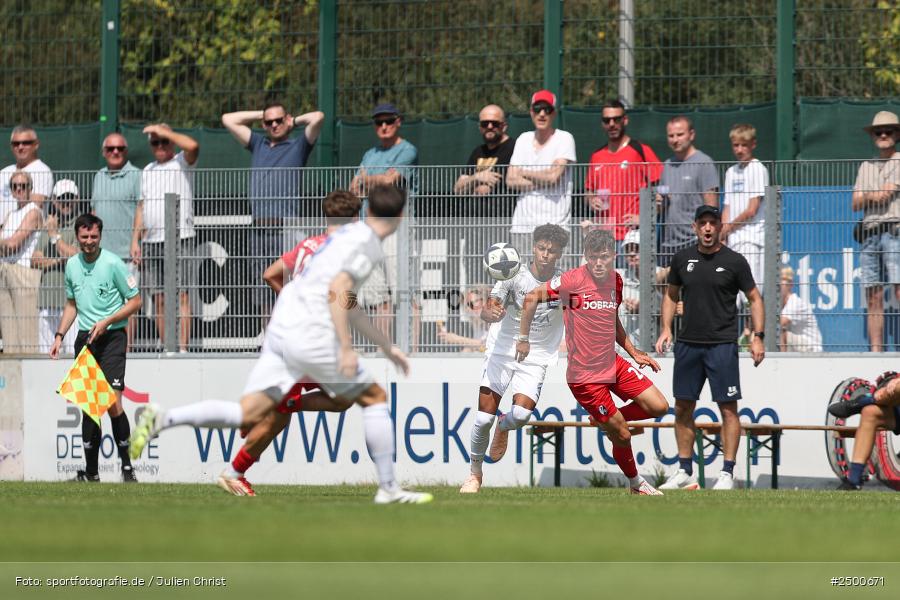 sport, action, SCF, SC Freiburg II, Regionalliga Südwest, RL, Mairec Arena, Fussball, FCB, FC Bayern Alzenau, Alzenau, 3. Spieltag, 16.08.2025 - Bild-ID: 2500671 sport, action, SCF, SC Freiburg II, Regionalliga Südwest, RL, Mairec Arena, Fussball, FCB, FC Bayern Alzenau, Alzenau, 3. Spieltag, 16.08.2025 - Bild-ID: 2500671