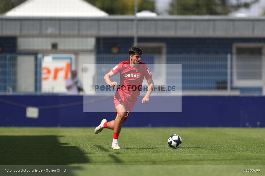 sport, action, SCF, SC Freiburg II, Regionalliga Südwest, RL, Mairec Arena, Fussball, FCB, FC Bayern Alzenau, Alzenau, 3. Spieltag, 16.08.2025 - Bild-ID: 2500699