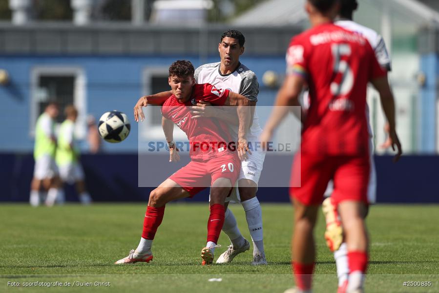 sport, action, SCF, SC Freiburg II, Regionalliga Südwest, RL, Mairec Arena, Fussball, FCB, FC Bayern Alzenau, Alzenau, 3. Spieltag, 16.08.2025 - Bild-ID: 2500835 sport, action, SCF, SC Freiburg II, Regionalliga Südwest, RL, Mairec Arena, Fussball, FCB, FC Bayern Alzenau, Alzenau, 3. Spieltag, 16.08.2025 - Bild-ID: 2500835