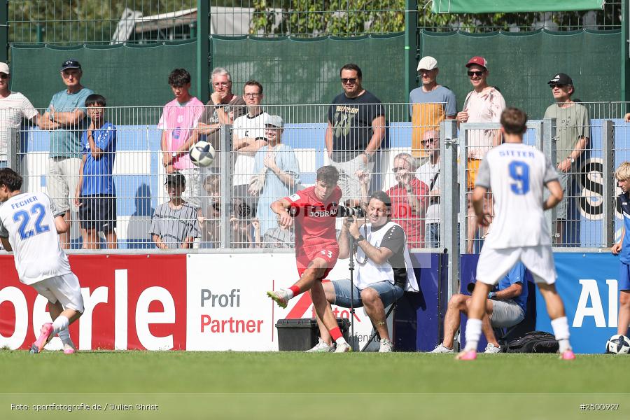 sport, action, SCF, SC Freiburg II, Regionalliga Südwest, RL, Mairec Arena, Fussball, FCB, FC Bayern Alzenau, Alzenau, 3. Spieltag, 16.08.2025 - Bild-ID: 2500927 sport, action, SCF, SC Freiburg II, Regionalliga Südwest, RL, Mairec Arena, Fussball, FCB, FC Bayern Alzenau, Alzenau, 3. Spieltag, 16.08.2025 - Bild-ID: 2500927