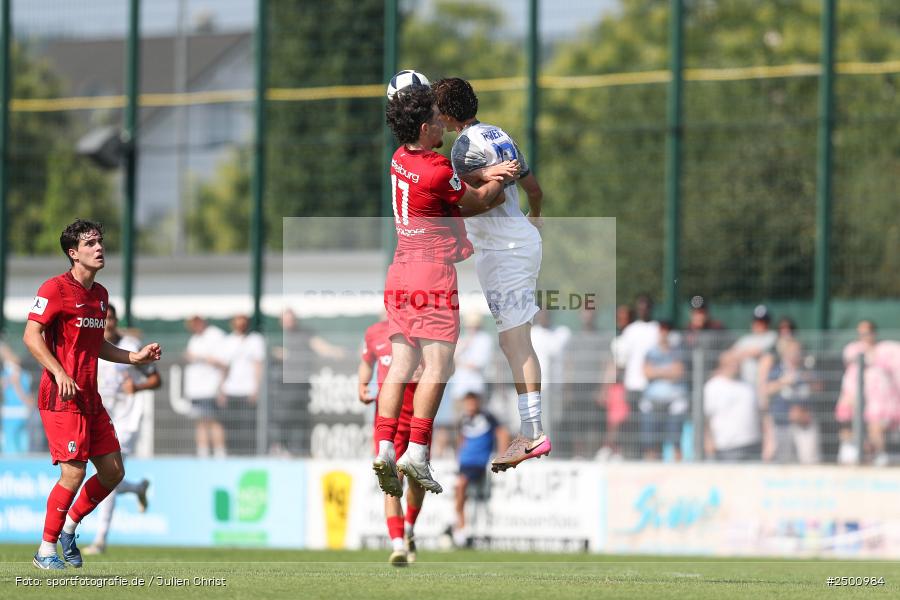 sport, action, SCF, SC Freiburg II, Regionalliga Südwest, RL, Mairec Arena, Fussball, FCB, FC Bayern Alzenau, Alzenau, 3. Spieltag, 16.08.2025 - Bild-ID: 2500984