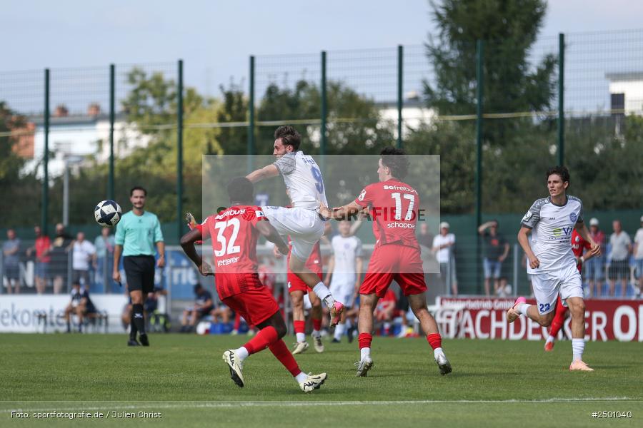 sport, action, SCF, SC Freiburg II, Regionalliga Südwest, RL, Mairec Arena, Fussball, FCB, FC Bayern Alzenau, Alzenau, 3. Spieltag, 16.08.2025 - Bild-ID: 2501040 sport, action, SCF, SC Freiburg II, Regionalliga Südwest, RL, Mairec Arena, Fussball, FCB, FC Bayern Alzenau, Alzenau, 3. Spieltag, 16.08.2025 - Bild-ID: 2501040