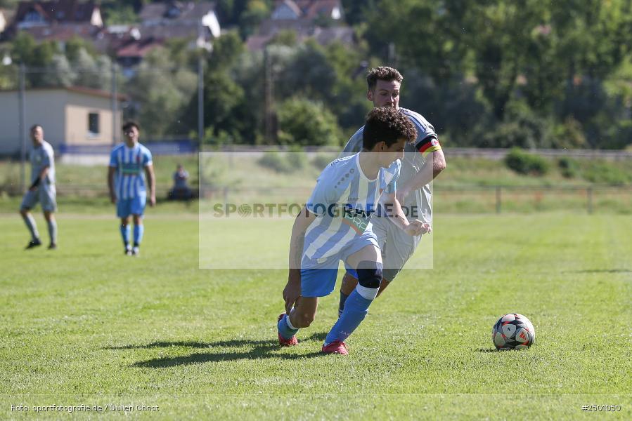 Sportgelände, Wernfeld, 17.08.2025, sport, action, BFV, Fussball, 5. Spieltag, Kreisklasse Würzburg Gr. 3, TSV, FVWA, TSV Sackenbach, FV Wernfeld/Adelsberg - Bild-ID: 2501050 Sportgelände, Wernfeld, 17.08.2025, sport, action, BFV, Fussball, 5. Spieltag, Kreisklasse Würzburg Gr. 3, TSV, FVWA, TSV Sackenbach, FV Wernfeld/Adelsberg - Bild-ID: 2501050