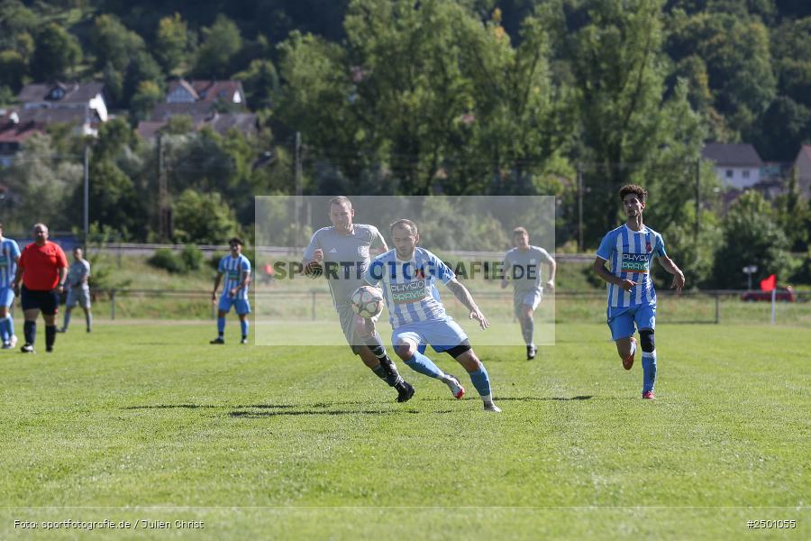 Sportgelände, Wernfeld, 17.08.2025, sport, action, BFV, Fussball, 5. Spieltag, Kreisklasse Würzburg Gr. 3, TSV, FVWA, TSV Sackenbach, FV Wernfeld/Adelsberg - Bild-ID: 2501055 Sportgelände, Wernfeld, 17.08.2025, sport, action, BFV, Fussball, 5. Spieltag, Kreisklasse Würzburg Gr. 3, TSV, FVWA, TSV Sackenbach, FV Wernfeld/Adelsberg - Bild-ID: 2501055