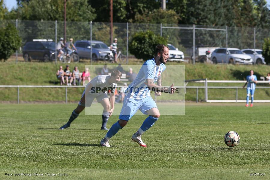Sportgelände, Wernfeld, 17.08.2025, sport, action, BFV, Fussball, 5. Spieltag, Kreisklasse Würzburg Gr. 3, TSV, FVWA, TSV Sackenbach, FV Wernfeld/Adelsberg - Bild-ID: 2501061 Sportgelände, Wernfeld, 17.08.2025, sport, action, BFV, Fussball, 5. Spieltag, Kreisklasse Würzburg Gr. 3, TSV, FVWA, TSV Sackenbach, FV Wernfeld/Adelsberg - Bild-ID: 2501061