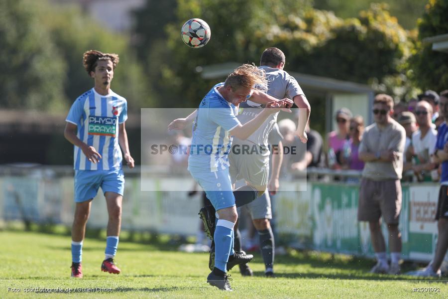 Sportgelände, Wernfeld, 17.08.2025, sport, action, BFV, Fussball, 5. Spieltag, Kreisklasse Würzburg Gr. 3, TSV, FVWA, TSV Sackenbach, FV Wernfeld/Adelsberg - Bild-ID: 2501092