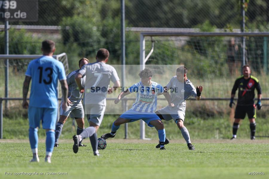 Sportgelände, Wernfeld, 17.08.2025, sport, action, BFV, Fussball, 5. Spieltag, Kreisklasse Würzburg Gr. 3, TSV, FVWA, TSV Sackenbach, FV Wernfeld/Adelsberg - Bild-ID: 2501150 Sportgelände, Wernfeld, 17.08.2025, sport, action, BFV, Fussball, 5. Spieltag, Kreisklasse Würzburg Gr. 3, TSV, FVWA, TSV Sackenbach, FV Wernfeld/Adelsberg - Bild-ID: 2501150