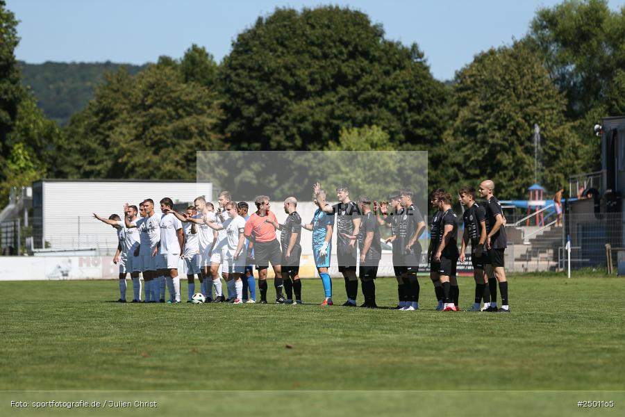 Sportgelände, Gemünden, 17.08.2025, sport, action, BFV, Fussball, 5. Spieltag, Kreisliga Würzburg Gr. 2, TUS, FCGS, TuS Frammersbach II, FV Gemünden/Seifriedsburg - Bild-ID: 2501165 Sportgelände, Gemünden, 17.08.2025, sport, action, BFV, Fussball, 5. Spieltag, Kreisliga Würzburg Gr. 2, TUS, FCGS, TuS Frammersbach II, FV Gemünden/Seifriedsburg - Bild-ID: 2501165