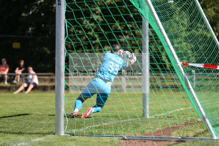 Sportgelände, Gemünden, 17.08.2025, sport, action, BFV, Fussball, 5. Spieltag, Kreisliga Würzburg Gr. 2, TUS, FCGS, TuS Frammersbach II, FV Gemünden/Seifriedsburg - Bild-ID: 2501174 Sportgelände, Gemünden, 17.08.2025, sport, action, BFV, Fussball, 5. Spieltag, Kreisliga Würzburg Gr. 2, TUS, FCGS, TuS Frammersbach II, FV Gemünden/Seifriedsburg - Bild-ID: 2501174