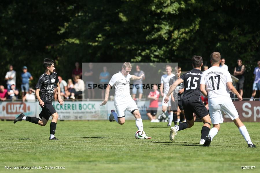 Sportgelände, Gemünden, 17.08.2025, sport, action, BFV, Fussball, 5. Spieltag, Kreisliga Würzburg Gr. 2, TUS, FCGS, TuS Frammersbach II, FV Gemünden/Seifriedsburg - Bild-ID: 2501177 Sportgelände, Gemünden, 17.08.2025, sport, action, BFV, Fussball, 5. Spieltag, Kreisliga Würzburg Gr. 2, TUS, FCGS, TuS Frammersbach II, FV Gemünden/Seifriedsburg - Bild-ID: 2501177