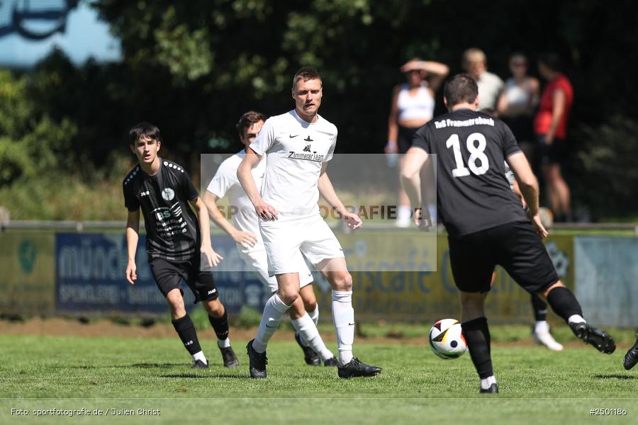 Sportgelände, Gemünden, 17.08.2025, sport, action, BFV, Fussball, 5. Spieltag, Kreisliga Würzburg Gr. 2, TUS, FCGS, TuS Frammersbach II, FV Gemünden/Seifriedsburg - Bild-ID: 2501186 Sportgelände, Gemünden, 17.08.2025, sport, action, BFV, Fussball, 5. Spieltag, Kreisliga Würzburg Gr. 2, TUS, FCGS, TuS Frammersbach II, FV Gemünden/Seifriedsburg - Bild-ID: 2501186