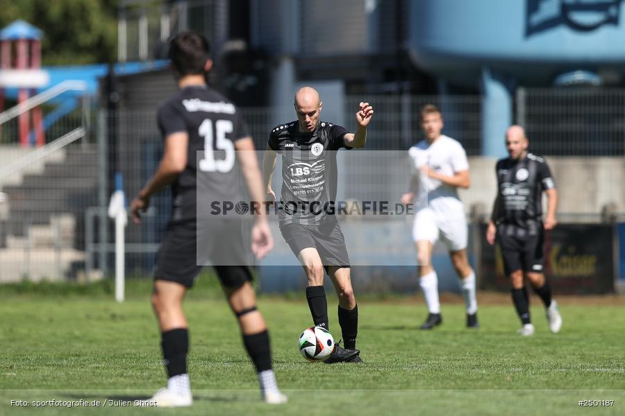 Sportgelände, Gemünden, 17.08.2025, sport, action, BFV, Fussball, 5. Spieltag, Kreisliga Würzburg Gr. 2, TUS, FCGS, TuS Frammersbach II, FV Gemünden/Seifriedsburg - Bild-ID: 2501187 Sportgelände, Gemünden, 17.08.2025, sport, action, BFV, Fussball, 5. Spieltag, Kreisliga Würzburg Gr. 2, TUS, FCGS, TuS Frammersbach II, FV Gemünden/Seifriedsburg - Bild-ID: 2501187
