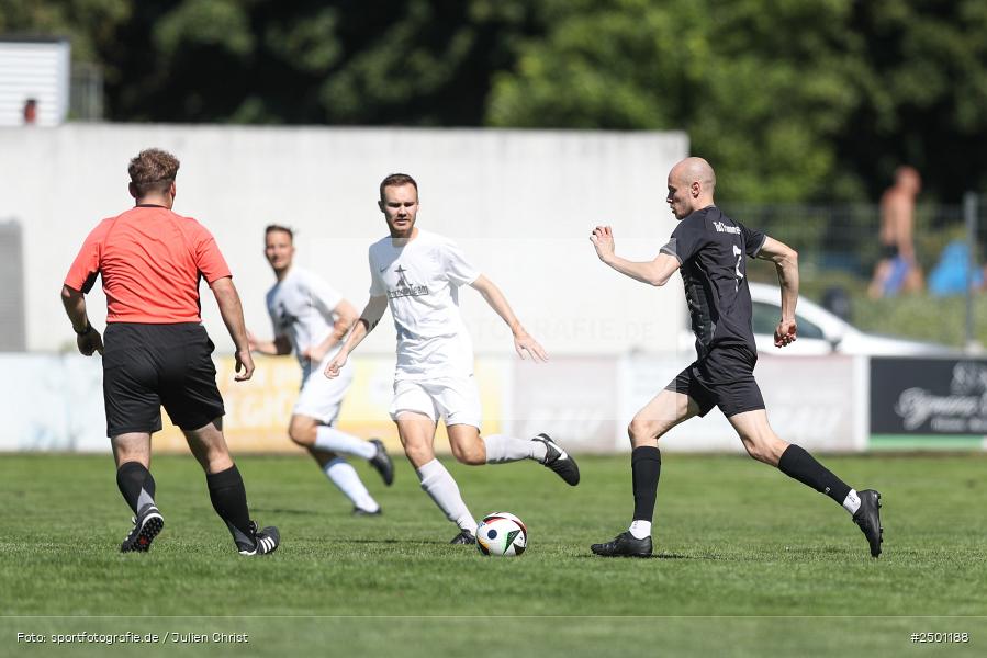 Sportgelände, Gemünden, 17.08.2025, sport, action, BFV, Fussball, 5. Spieltag, Kreisliga Würzburg Gr. 2, TUS, FCGS, TuS Frammersbach II, FV Gemünden/Seifriedsburg - Bild-ID: 2501188 Sportgelände, Gemünden, 17.08.2025, sport, action, BFV, Fussball, 5. Spieltag, Kreisliga Würzburg Gr. 2, TUS, FCGS, TuS Frammersbach II, FV Gemünden/Seifriedsburg - Bild-ID: 2501188